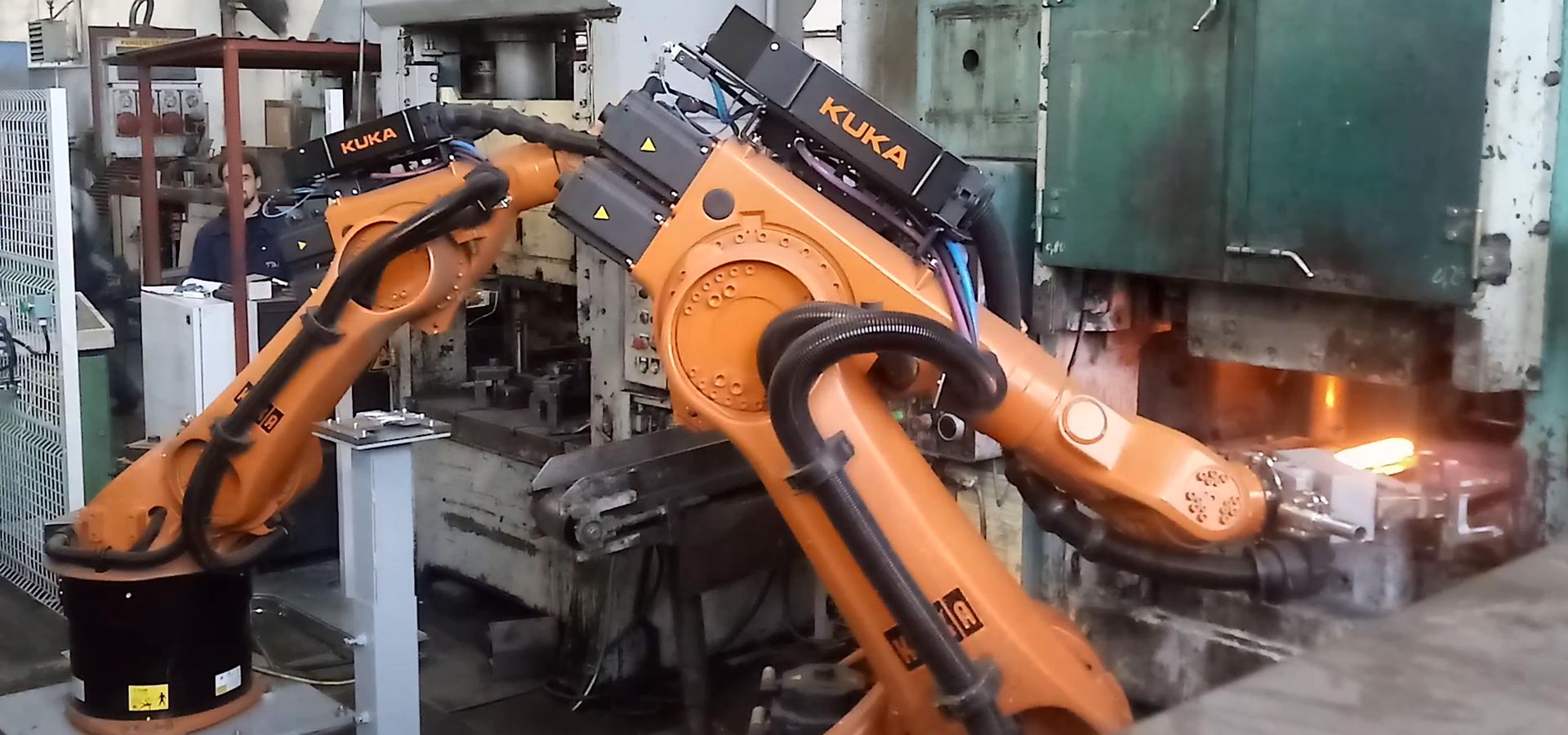 Robot per le lavorazioni meccaniche